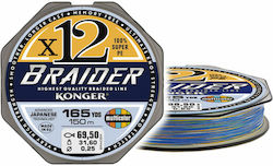 Konger Braider Fir de pescuit 150m / 0.18mm / 2...