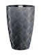 Form Plastic Round Slim Pot Plastic Antracit 39x39x45cm.