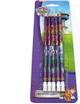 Pencil with Eraser 5pcs