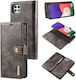 DG.MING Detachable Wallet Δερματίνης Γκρι (Galaxy A22 5G)