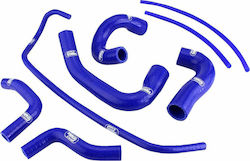 Samco Sport Set Silicone Motorcycle Engine Hoses for Yamaha MT-09 / XSR 900 Blue