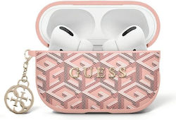 Guess Gcube Charm Silikonhülle in Rosa für Appl...