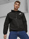Winter Jacket Windproof Black