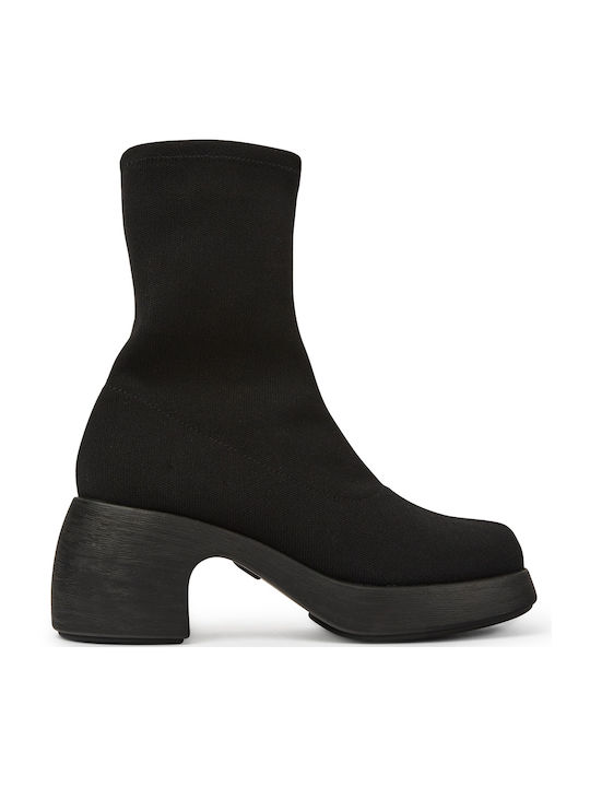 Camper Damen Knöchelstiefel Schwarz