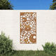 vidaXL Wall Decoration Garden Metal 105cmx55cmx...