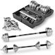 Dumbbell Set with Bar 20kg