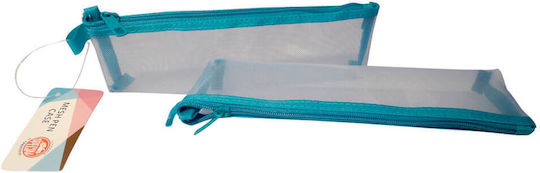 Typotrust Pencil Case Barrel Light Blue
