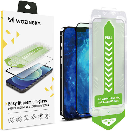 Glass 0.62mm Tempered Glass Μαύρο (iPhone 14 Pro Max)