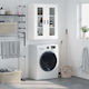 vidaXL Cabinet de baie L69.5xA34xÎ90cm Alb