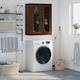 vidaXL Cabinet de baie L69.5xA34xÎ90cm Stejar