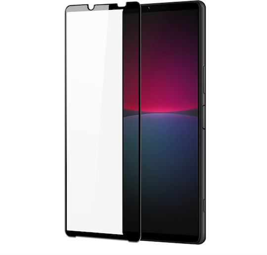Full Face Tempered Glass Black (Xperia 10 V)