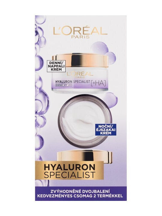 L'Oreal Paris Hyaluron Specialist Σετ Περιποίησης για Ενυδάτωση, Αντιγήρανση & Λάμψη