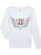 Kids' Shirt Long Sleeve White Kogtenna