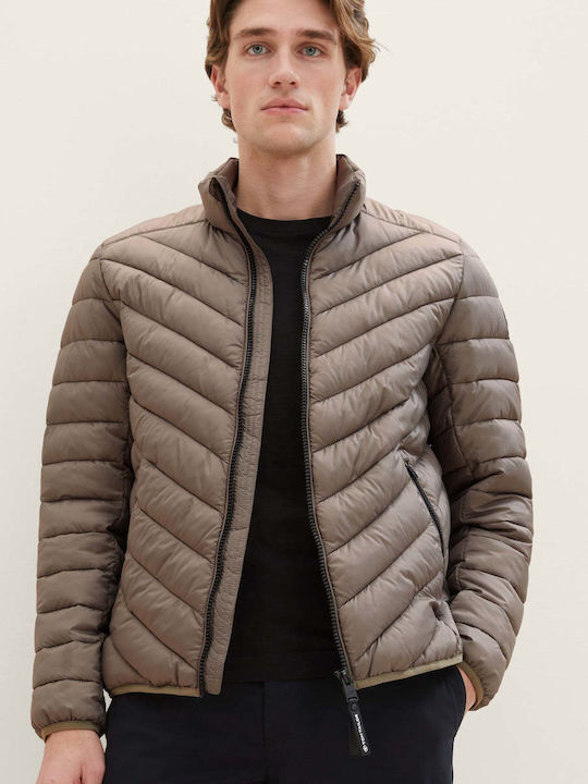 Tom Tailor Χειμωνιάτικο Μπουφάν Puffer Χακί