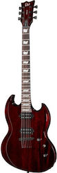 ESP Ltd Ηλεκτρική Κιθάρα Double Cut Μαύρη