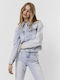 Vero Moda Women's Short Jean Jacket for Spring or Autumn Blue