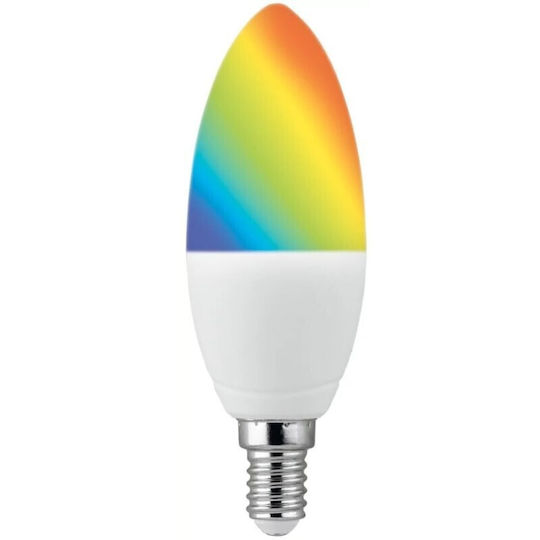 Смарт крушка Livarno Lux LED 6.5W за фасунга E14 RGB 470лм