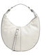 Leder Damen Hobo Tasche Weiß