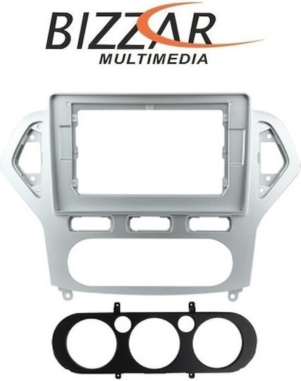 Bizzar DIN Fascia Panels 2 Din Compatible with Screen 9" for Ford Mondeo 2007-2010