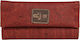 Djo Djo Handmade Brown Artificial Leather Tobacco Pouch with Magnet Closure A302-4