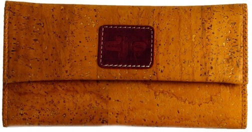 Djo Leather Tobacco Pouch With Magnetic Clasp Brown