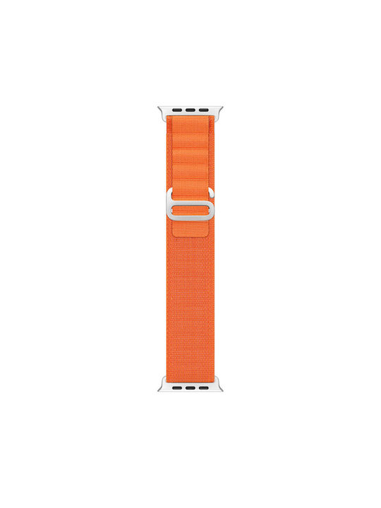Dux Ducis Sport Buckle Λουράκι Ανοξείδωτο Ατσάλι Πορτοκαλί (Apple Watch 38/40/41mm)