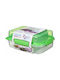 Sistema Plastic Lunch Box Green 1800ml