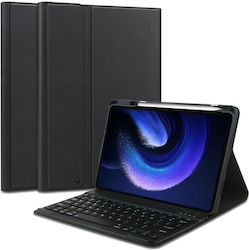 Tech-Protect SC Pen Flip Cover Plastic / Silicone with Keyboard English US Black (Xiaomi Pad 6)