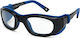 Centrostyle Men's Blue Acetate Prescription Eyeglass Frame F0257 242