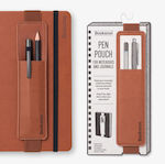 IF Leather Pen Holder Suitable for 2 Pens Brown