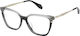 Women's Acetate Prescription Eyeglass Frame Grey VBM171S-0AH8-53