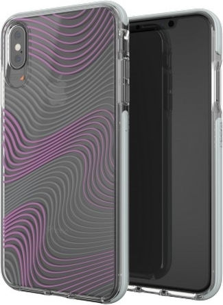 Gear4 D3o Umschlag Rückseite Stoff Transparent (iPhone XS Max)