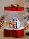 Christmas Decorative Gift with Gifts 21x21x42.5cm