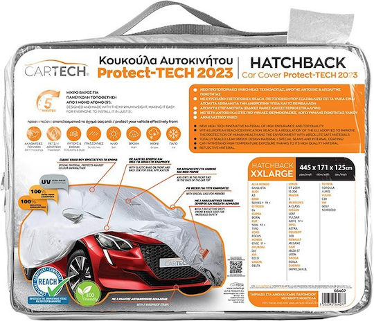 Cartech Car Covers 445x171cm Waterproof XXLarge