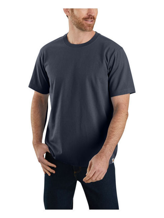 Carhartt Men's Short Sleeve T-shirt Navy Blue