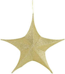 Plastona Plastic Christmas Decorative Pendant Star Gold