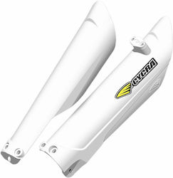 Cycra Motorcycle Front Suspension Protectors KTM 450 SX-F White