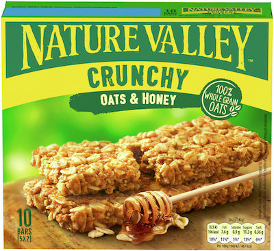 Nature Valley Crunchy Μπάρα Βρώμης (5x42gr) 210gr