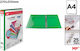 MP Biblioraft 4/30 pentru Hârtie A4 cu 4 Rings Inele Verde 1buc