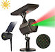 Christmas Spotlight Laser LED Solar