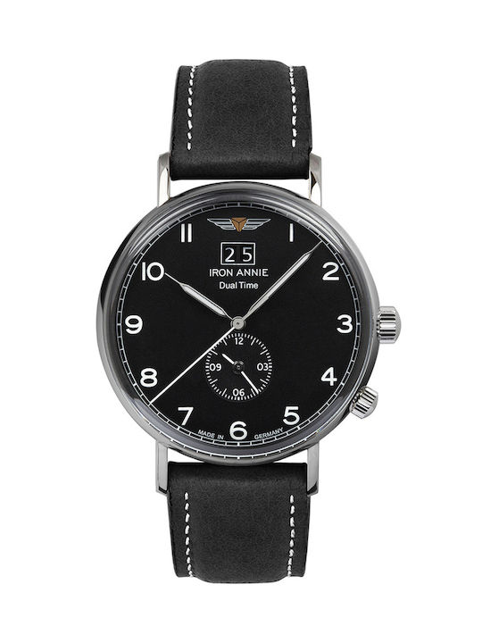 Iron Annie Watch Battery in Black Color