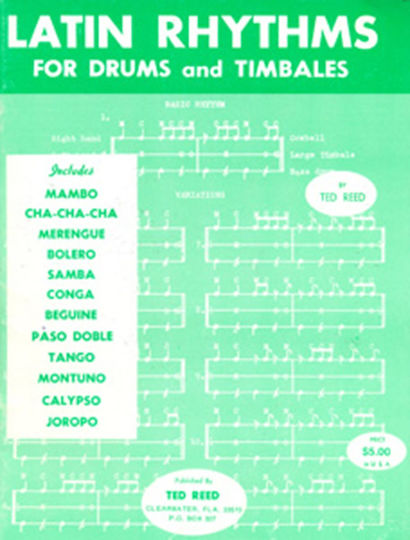 Alfred Music Publishing Reed Ted-latin Rhythms Μέθοδος Εκμάθησης για Ντραμς
