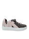 Παιδικά Sneakers με Σκρατς Καφέ