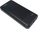 Moxom Power Bank 10000mAh Μαύρο