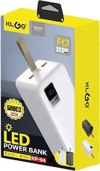 KLGO KP-94 Power Bank 50000mAh 22.5W cu 2 Portu...