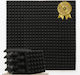 Ichopolis Sound Absorbing Panel 50 Pieces Pyram...