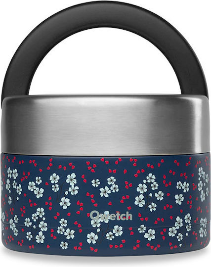 Qwetch Isolierte Lunchbox Inox Blau 850ml Qwetch Isolierte Lunchbox Inox Blau 850ml