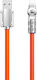 Dudao Usb USB-A zu Lightning Kabel 30W Orange 1m