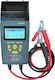 01.032.0057 Digitale Batterietester mit Krokodilklemmen
