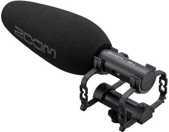 Zoom ZSG-1 Microfon 3.5mm Cu clemă pe margine pentru Cameră